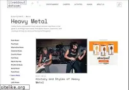 Sites similar to heavymetal.about.com