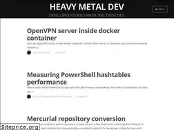 Sites similar to heavymetaldev.com