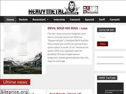Sites similar to heavymetalwebzine.it
