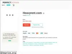 Sites similar to heavyrent.com
