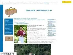 Sites similar to hebamme-fritz.de