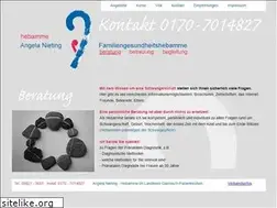 Sites similar to hebamme-nieting.de