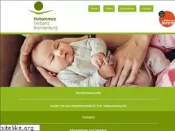 Sites similar to hebammen-brandenburg.de