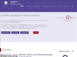 Sites similar to hebammen-bw.de