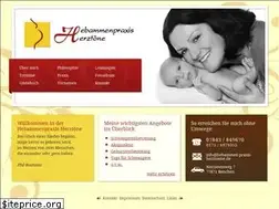 Sites similar to hebammen-praxis-herztoene.de