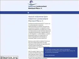 Sites similar to hebammen-rlp.de