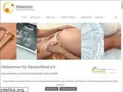 Sites similar to hebammenfuerdeutschland.de