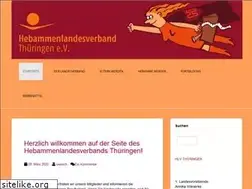 Sites similar to hebammenlandesverband-thueringen.de
