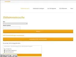 Sites similar to hebammenlisten.de