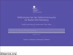Sites similar to hebammensuche-bw.de