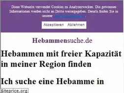 Sites similar to hebammensuche.de