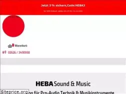 Sites similar to hebasound.de