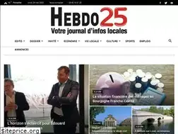 Sites similar to hebdo25.net