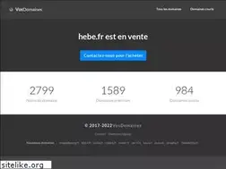 Sites similar to hebe.fr