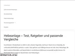 Sites similar to hebeanlagen.info