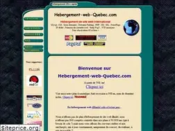 Sites similar to hebergement-web-quebec.com