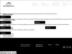 Sites similar to hebergementmontsainte-anne.ca
