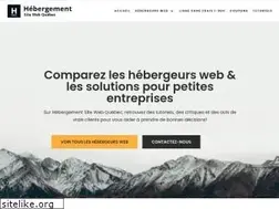 Sites similar to hebergementsitewebquebec.com