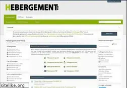 Sites similar to hebergementweb.org