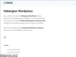 Sites similar to hebergeurwordpress.fr