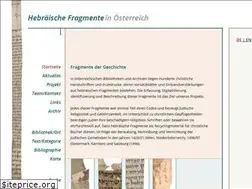 Sites similar to hebraica.at