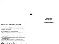 Sites similar to hebrewsynagogue.org