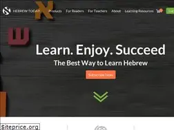Sites similar to hebrewtoday.com