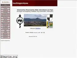 Sites similar to hechingen4you.de