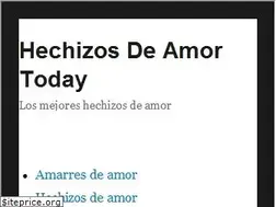 Sites similar to hechizosdeamor.com.es