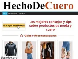 Sites similar to hechodecuero.es