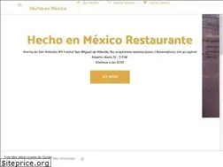 Sites similar to hechoenmexicosma.com