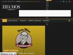 Sites similar to hechoscriollos.com.ve
