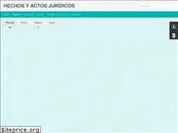 Sites similar to hechosyactosjuridicos.blogspot.com