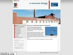 Sites similar to hecking-soehne.de