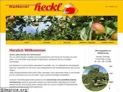 Sites similar to heckl-kelterei.de