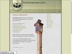 Sites similar to heckmaenner.com