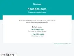 Sites similar to hecodes.com
