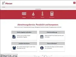 Sites similar to hecon.de