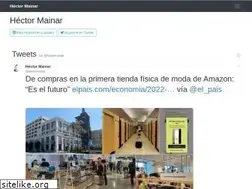 Sites similar to hectormainar.com
