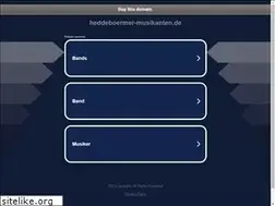 Sites similar to heddeboermer-musikanten.de