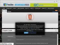 Sites similar to hedex.tv