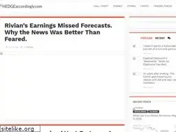Sites similar to hedgeaccordingly.com