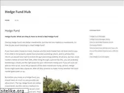 Sites similar to hedgefundhub.com