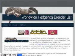 Sites similar to hedgehogbreeders.org