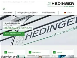 Sites similar to hedinger.de