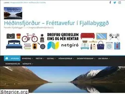 Sites similar to hedinsfjordur.is