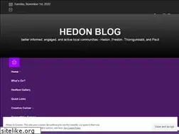 Sites similar to hedonblog.co.uk