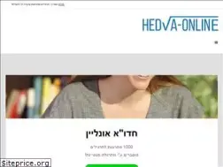 Sites similar to hedva-online.co.il