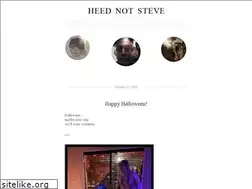 Sites similar to heednotsteve.wordpress.com