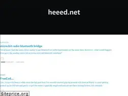 Sites similar to heeed.net